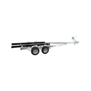 Looking for a large boat trailer that will stand up to the weather? That's LoadRite's 26 foot aluminum boat trailer.