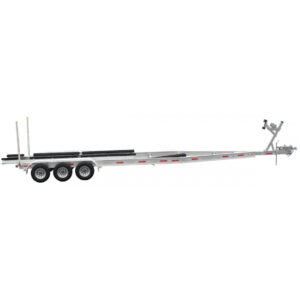 When you need a large boat trailer, check out this monster that holds 32 foot boats!