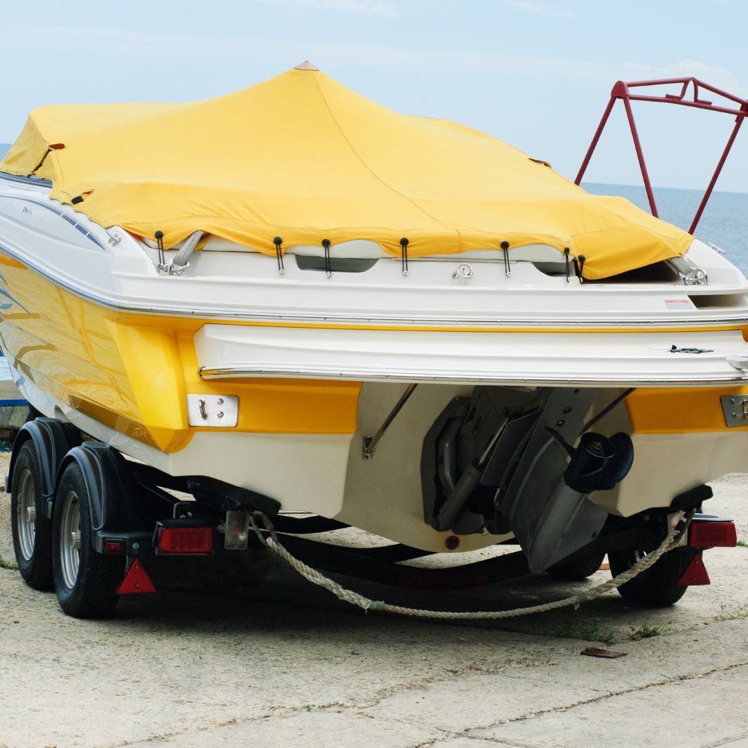 boat trailer storage